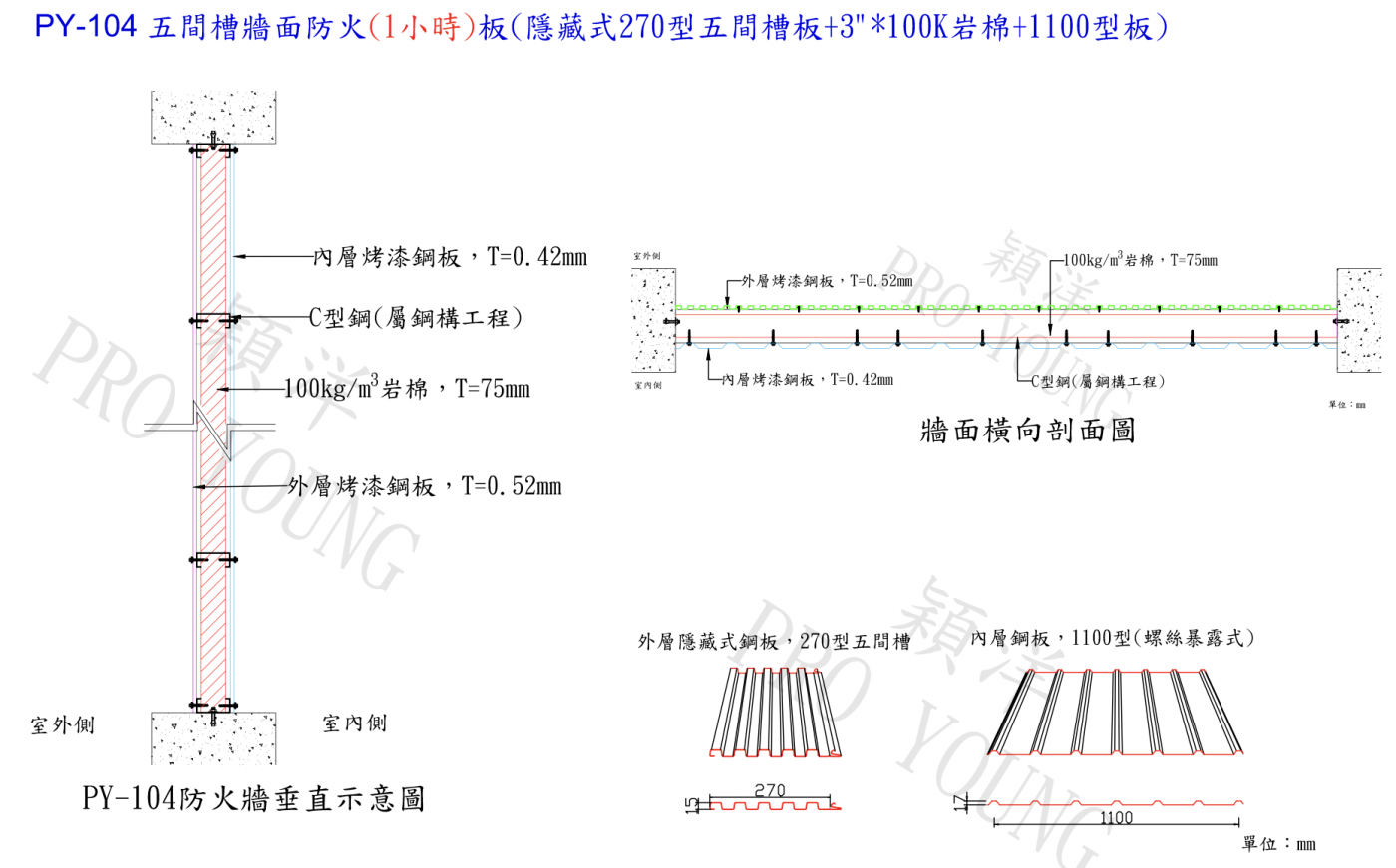 PY-104牆面防火板產品圖片 2
